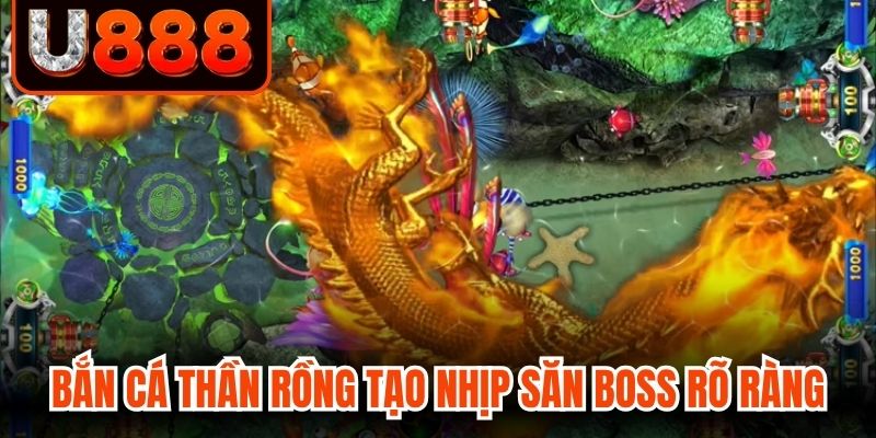 Bắn cá thần rồng tạo nhịp săn boss rõ ràng