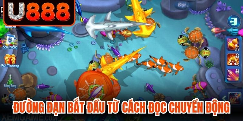 Đường đạn chuẩn bắt đầu từ cách đọc chuyển động