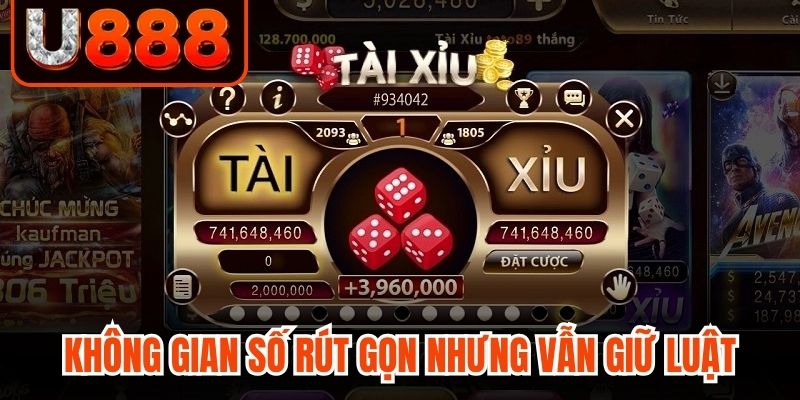 Không gian số rút gọn nhưng vẫn giữ luật quen thuộc